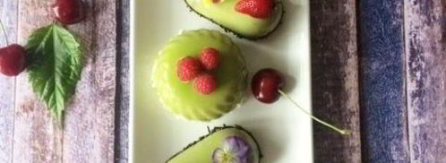 муссовый десерт малиновый рай. Шаг 15