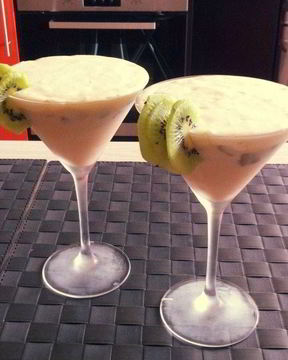 Нежный мусс с киви