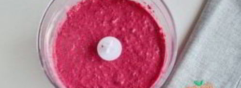 пикантный свекольный мусс с селедкой. Шаг 5