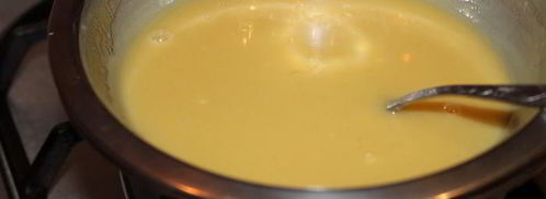 шоколадно-апельсиновое мороженое-мусс с медом. Шаг 3