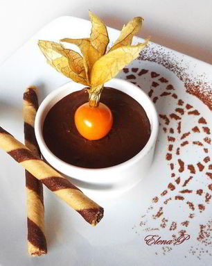 Шоколадно-кокосовый мусс