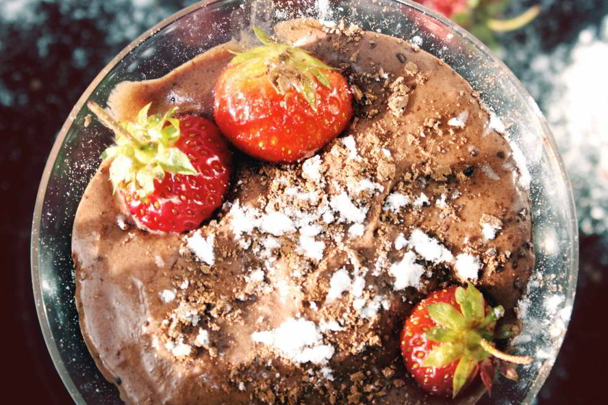 Рецепт шоколадного мусса со сливками