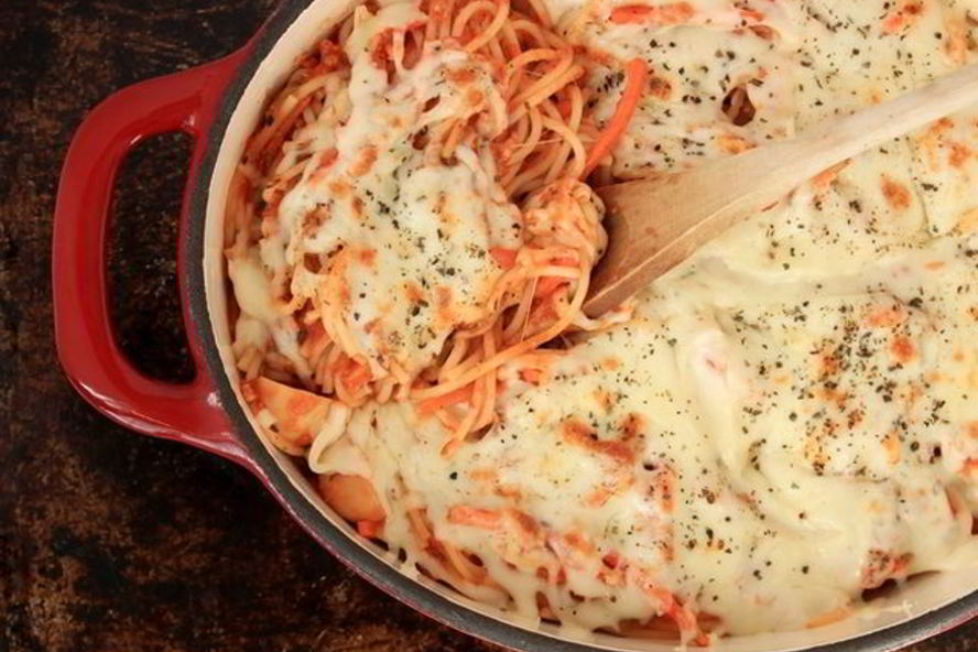 Рецепт спагетти муссолини