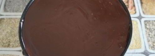 торт-мусс вишня в шоколаде. Шаг 14