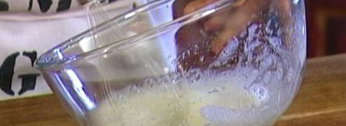 творожно-сливочный мусс с нектарином. Шаг 4