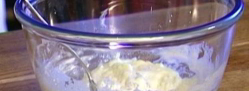 творожно-сливочный мусс с нектарином. Шаг 5