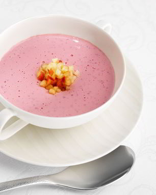 Творожно-ягодный мусс