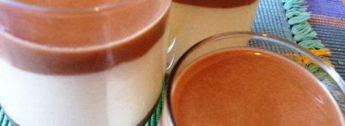 творожный мусс с ореховой нугой и шоколадным марципаном. Шаг 9