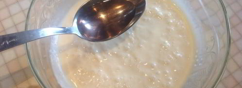 творожный мусс с персиками и киви. Шаг 5