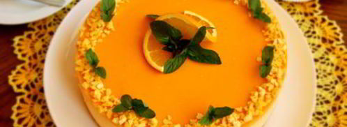 тыквенный торт-мусс. Шаг 20