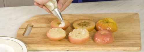 яблоки с лимонным муссом. Шаг 5