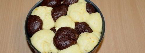 кулич леопардовый. Шаг 11