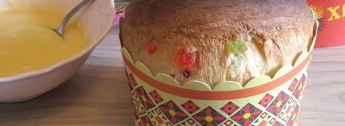 кулич на сметане с цукатами. Шаг 14