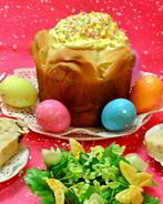 Кулич с корицей