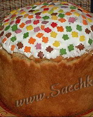 Кулич в мультиварке