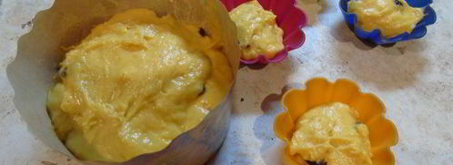 морковный кулич с клюквой. Шаг 12