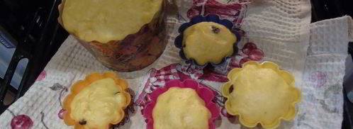 морковный кулич с клюквой. Шаг 13