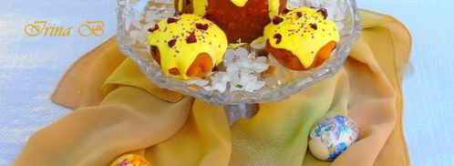 морковный кулич с клюквой. Шаг 16