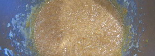 морковный кулич с клюквой. Шаг 7