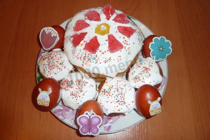 Рецепт нежного кулича к пасхе