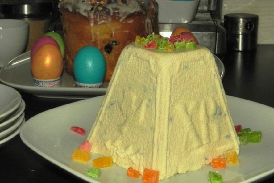 Рецепт пасхи из заварного творога
