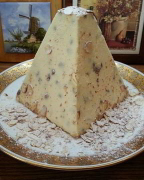 Пасха царская вареная