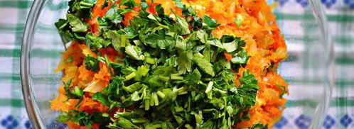 пасхальное мясное кольцо с перепелиными яйцами по-польски. Шаг 9