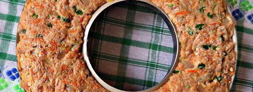 пасхальное мясное кольцо с перепелиными яйцами по-польски. Шаг 11