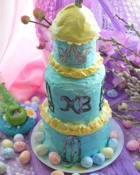 Пасхальный кулич Храм