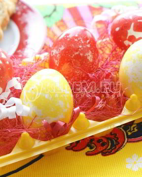 Пасхальные яйца Масленые