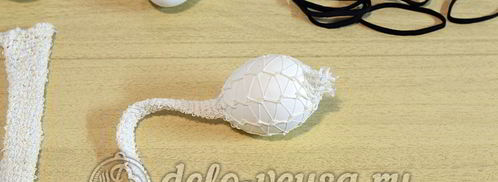 пасхальные яйца в сетку. Шаг 3