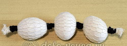 пасхальные яйца в сетку. Шаг 6