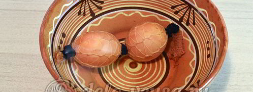 пасхальные яйца в сетку. Шаг 7