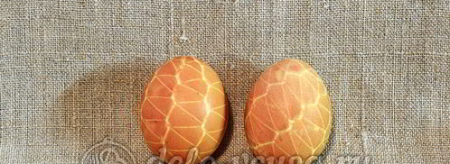 пасхальные яйца в сетку. Шаг 8