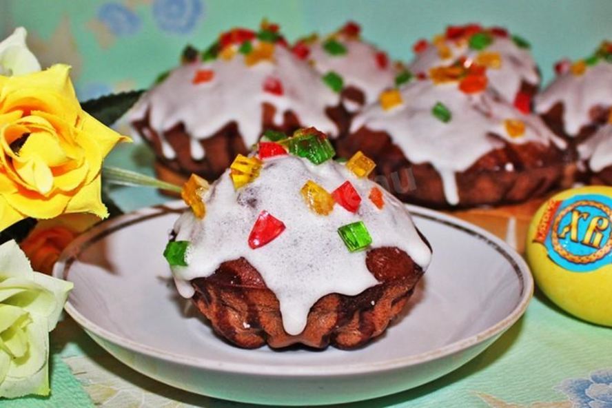 Рецепт шоколадного кулича