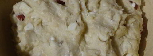 творожный кулич с итальянской меренгой. Шаг 14