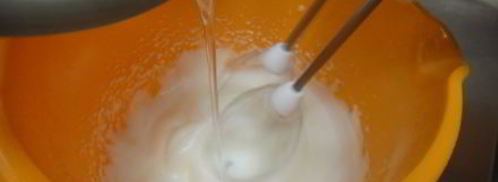 творожный кулич с итальянской меренгой. Шаг 19