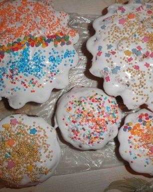 Творожный кулич