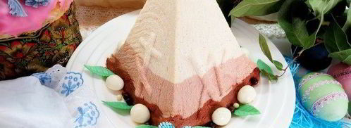 заварная пасха три шоколада. Шаг 12