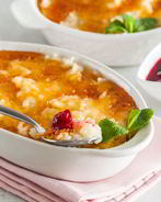 Пудинг из риса с соевым молоком