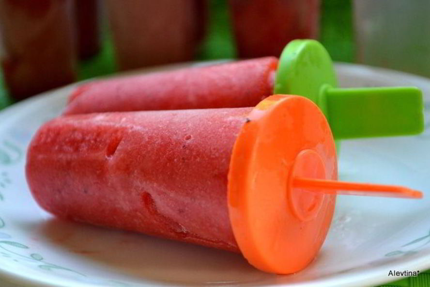 Рецепт клубничного щербета