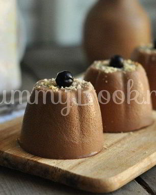 Шоколадная панна-котта