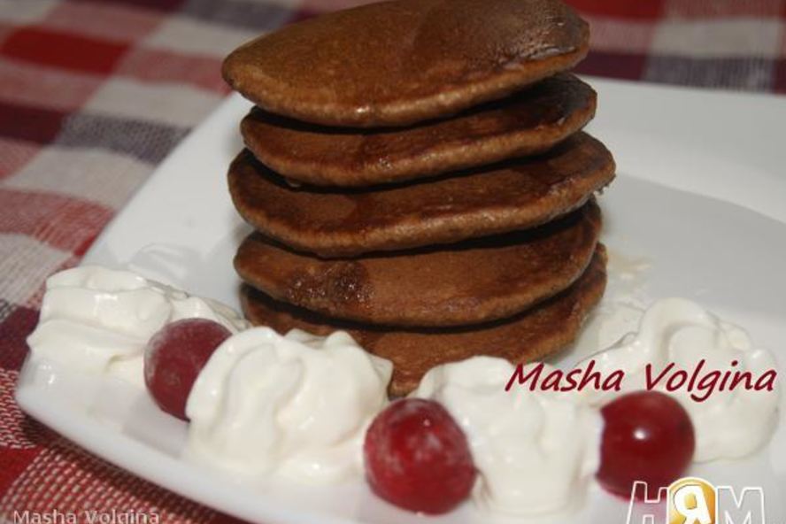 Рецепт шоколадных овсяных хоткейков