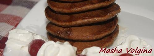 шоколадные овсяные хоткейки. Шаг 8