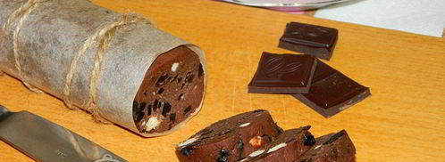 сладкая колбаска без масла. Шаг 12