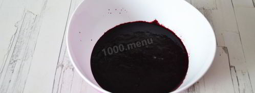 сметанное желе с черникой. Шаг 4