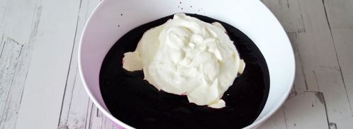 сметанное желе с черникой. Шаг 6