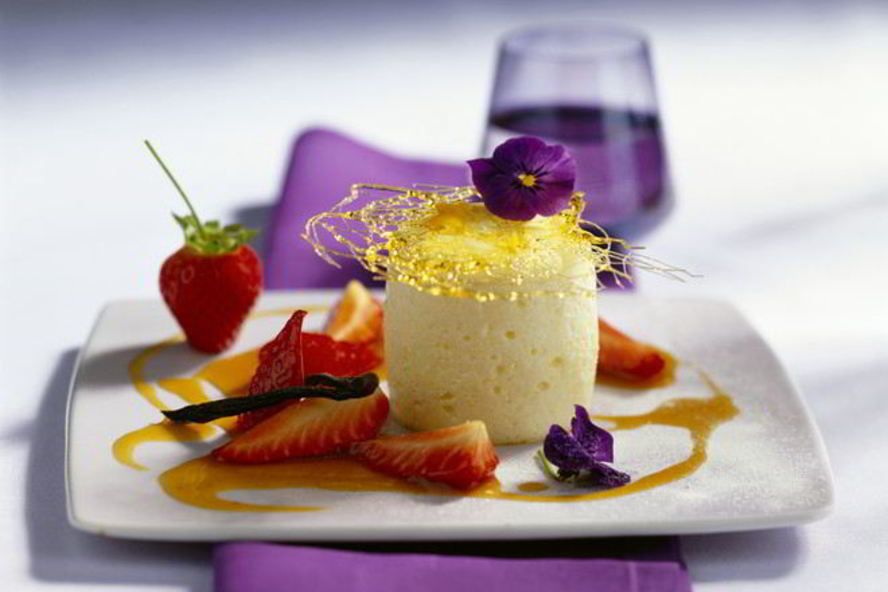 Рецепт диетического творожного суфле