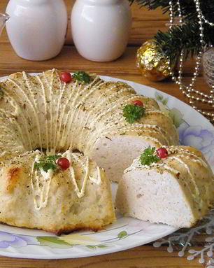 Куриное суфле в духовке