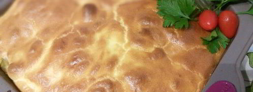 рагу из лосося с перловкой под сырным суфле. Шаг 9